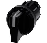 Siemens 3SU10022BN100AA0 3SU1002-2BN10-0AA0 Commutateur à manette collerette plastique, illuminable levier noir 2 x 45 ° 1 pc(s)