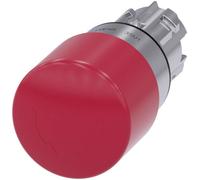 Siemens 3SU1050-1GB20-0AA0 Coup de poing d'arrêt d'urgence collerette métal, finition brillante IP66, IP67, IP69K 1 pc(s)