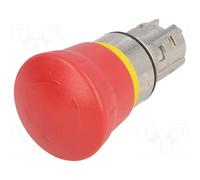 Siemens Poussoir champignon Sirius ATC Paro emeg. rond rouge 40 mm Tour