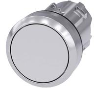 Siemens Sirius ATC - Poussoir métallique/A brillant blanc bouton rasante momentaneo