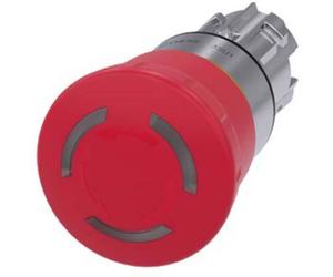 Siemens 3SU1051-1HB20-0AA0 Coup de poing darrêt durgence verrouillable IP66, IP67, IP69/IP69K 1 pc(s)