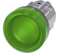 Siemens 3SU1051-6AA40-0AA0 - Voyant lumineux, 22 mm, rond, métal, brillant, vert