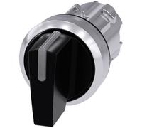 Siemens 3SU10522BN100AA0 3SU1052-2BN10-0AA0 Commutateur à manette collerette métal, finition brillante, illuminable levier argent