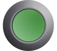 Siemens 3SU10600JA400AA0 3SU1060-0JA40-0AA0 Bouton-poussoir collerette métal, actionneur plat vert décrochage par pression 1 pc(s)
