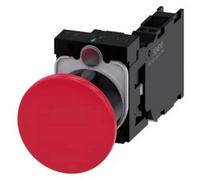 Siemens 3SU11001BA203FA0 3SU1100-1BA20-3FA0 Bouton-poussoir coup de poing 1 pc(s)