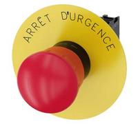 Siemens 3SU11001HB201CJ0 3SU1100-1HB20-1CJ0 Coup de poing d'arrêt d'urgence 1 pc(s)