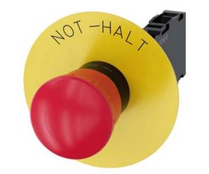 Siemens 3SU11001HB201FH0 3SU1100-1HB20-1FH0 Coup de poing d'arrêt d'urgence 1 pc(s)