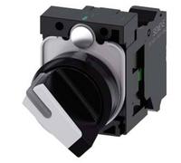 Siemens 3SU11002BF603BA0 3SU1100-2BF60-3BA0 Commutateur à manette 1 pc(s)