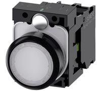 Siemens 3SU11020AB601BA0 3SU1102-0AB60-1BA0 Bouton-poussoir lumineux à rappel