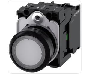 Siemens 3SU11020AB701BA0 Panneau Lumineux Transparent LED 24V UC 1NA