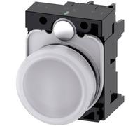 Siemens 3SU1106-6AA60-1AA0 Voyant lumineux plat blanc 230 V/AC 1 pc(s)
