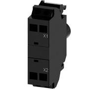 Siemens 3SU1401-1BB60-3AA0 - module LED AVEC DEL INTEGRÉE AC/DC 24V, blanc, Fe