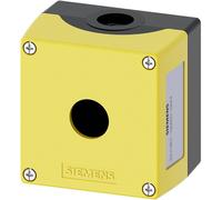 Siemens 3SU1801-0AA00-0AA2 3SU18010AA000AA2 Boîtier vide 1 emplacement (L x l x H) 85 x 85 x 64 mm jaune 1 pc(s)