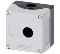 Siemens 3SU1801-0AA00-0AB1 3SU18010AA000AB1 Boîtier vide 1 emplacement (L x l x H) 85 x 85 x 64 mm sans inscription gris 1 pc(s)