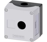 Siemens 3SU1851-0AA00-0AB1 3SU18510AA000AB1 Boîtier vide 1 emplacement, pour montage au sol (L x l x H) 89.4 x 85 x 64 mm sans inscription gris 1 pc(s)