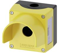 Siemens 3SU1851-0AA00-0AC2 Boîtier vide avec collerette de protection, pour montage au sol (L x l x H) 89.4 x 85 x 112.5 mm