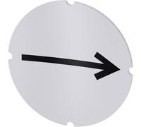 Siemens 3SU1900-0AB71-0QR0 3SU19000AB710QR0 Etiquette de marquage rond droite noir 10 pc(s) Piece