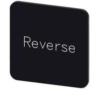 Siemens 3SU1900-0AF16-0DP0 3SU19000AF160DP0 Plaquette de repérage carré (l x H) 22 mm x 22 mm Reverse noir, blanc 10 pc(s)