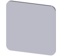 Siemens 3SU1900-0AF81-0AA0 Plaquette de repérage autocollant, carré (L x l) 22 mm x 22 mm sans inscription argent 10 pc(s)