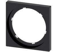 Siemens 3SU1900-0AX10-0AA0 3SU19000AX100AA0 Cadre individuel carré (l x H) 29.8 mm x 29.8 mm sans noir 10 pc(s)
