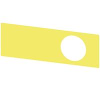 Siemens 3SU1900-0BE31-0AA0 3SU19000BE310AA0 Plaquette de repérage (l x H) 112 mm x 38 mm sans jaune, noir 10 pc(s)