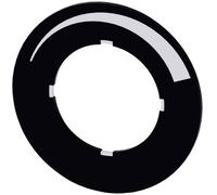 Siemens 3SU1900-0BG16-0RU0 3SU19000BG160RU0 Plaquette de repérage rond (Ø) 40 mm noir, blanc 10 pc(s)