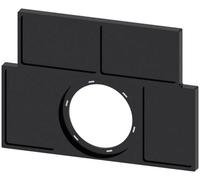 Siemens 3SU1900-0BS10-0AA0 3SU19000BS100AA0 Porte-étiquette (l x H) 27 mm x 17.5 mm noir 10 pc(s)