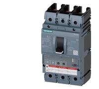 Siemens 3VA61156HM310AA0 Sentron Classe H Ultraviolet Cadre moulé Circuit Interrupteur, 3 pôles, 150 A, 480 V, 65 kA Capacité de rupture de courant, 198 mm x 105 mm x 86 mm