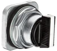 Siemens 52SA2BCB Interrupteur de sélection robuste étanche à l'eau et à l'huile, 3 positions, retour momentané du bon fonctionnement, levier court, blanc, code B Cam