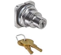 Siemens 52SC6BH Interrupteur sélecteur à clé robuste, étanche à l'eau et à l'huile, 3 positions, fonctionnement maintenu, position de retrait de la entrale, numéro de verrouillage 501CH, code à