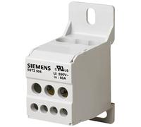 Siemens 5ST2504 Distribution terminal block Convient pour (détails): Rail DIN TH35 gris 1 pc(s)