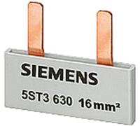Siemens 5ST3630 Rail de collecte de broches, raccord 16mm2 : 2x 1-phase résistant au contact Peigne à broches 10 pc(s)