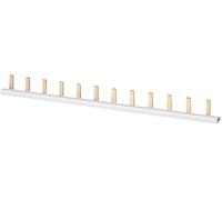 Siemens 5ST3730 Rail de collecte de broche résistant au contact, 1 phase de 10 mm2, coupe de 214 mm de long Peigne à broches blanc 10 mm² 63 A 1 pc(s)