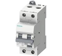 Siemens 5SU13266FP16 Interrupteur différentiel/Disjoncteur de protection Taille du fusible = 2 2 pôles 16 A 0.03 A