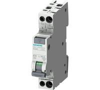 Siemens 5SV13166KK10 Disjoncteur différentiel/disjoncteur de protection de ligne 2 pôles 10 A 0.03 A 230 V (5SV13166KK10)