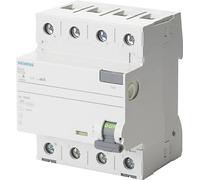Siemens 5SV33446KL Interrupteur différentiel A 4 pôles 40 A 0.03 A 400 V
