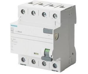 Siemens 5SV36448 5SV3644-8 Interrupteur différentiel A 40 A 0.3 A 400 V