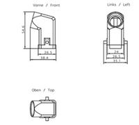 Siemens 6GK1905-0CD00 Connecteur hybride Taux de transfert LAN 12 MBit/s