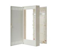 Coffret de distribution mur creux Siemens 8GB5048-3KM01 8GB50483KM01 Nombre de divisions = 48 Nbr de rangées = 4