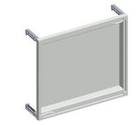 Siemens 8GK45013KK13 Alpha 400/630 DIN Kit de couverture de champ vide avec support, 40 mm de profondeur Kit de disjoncteurs