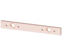 Siemens 8GK97352KK10 Rails de distribution Alpha CU, 630A avec écrous enfoncés, 3 broches pour NH1-3 Rail de distribution 1 pc(s)