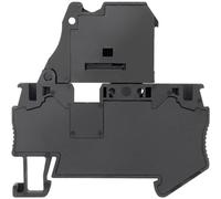 Siemens 8WH20001MG08 Bloc de jonction à fusibles raccordement à ressort noir 50 pc(s)