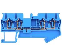 Siemens 8WH20040AF01 Borne de passage raccordement à ressort bleu 50 pc(s)