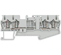 Siemens 8WH20046AF00 Bloc de jonction sectionnable raccordement à ressort gris 50 pc(s)
