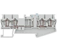Siemens 8WH20046CF00 Bloc de jonction à couteau de sectionnement raccordement à ressort gris 50 pc(s)