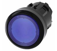 SIEMENS AG Bouton-poussoir lumineux Front1f bl illuminé Ø22mm rnd