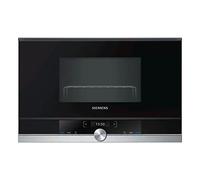 Siemens BE634RGS1 micro-onde Intégré (placement) 21 L 900 W Noir, Acier inoxydable