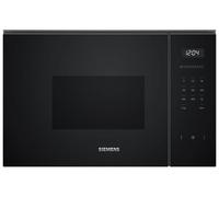 Siemens BF525LMB1 iQ500 | Micro-ondes encastrables | 59 x 38 cm | 800 W | 20 L | Plateau tournant 25,5 cm | Commande TouchControl | Aide au nettoyage hydrolytique | CookControl 7 automatique