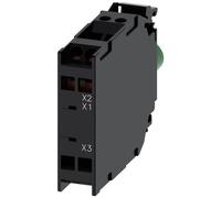 Siemens Bloc de contact, série 3SU1, LED, 6-24 V, connecteur à vis, type bloc lumineux
