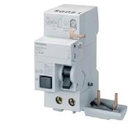 SIEMENS BLOC DIFFÉRENTIEL 2P 500MA AC TYPE 0.3-63A 5SM2725-0